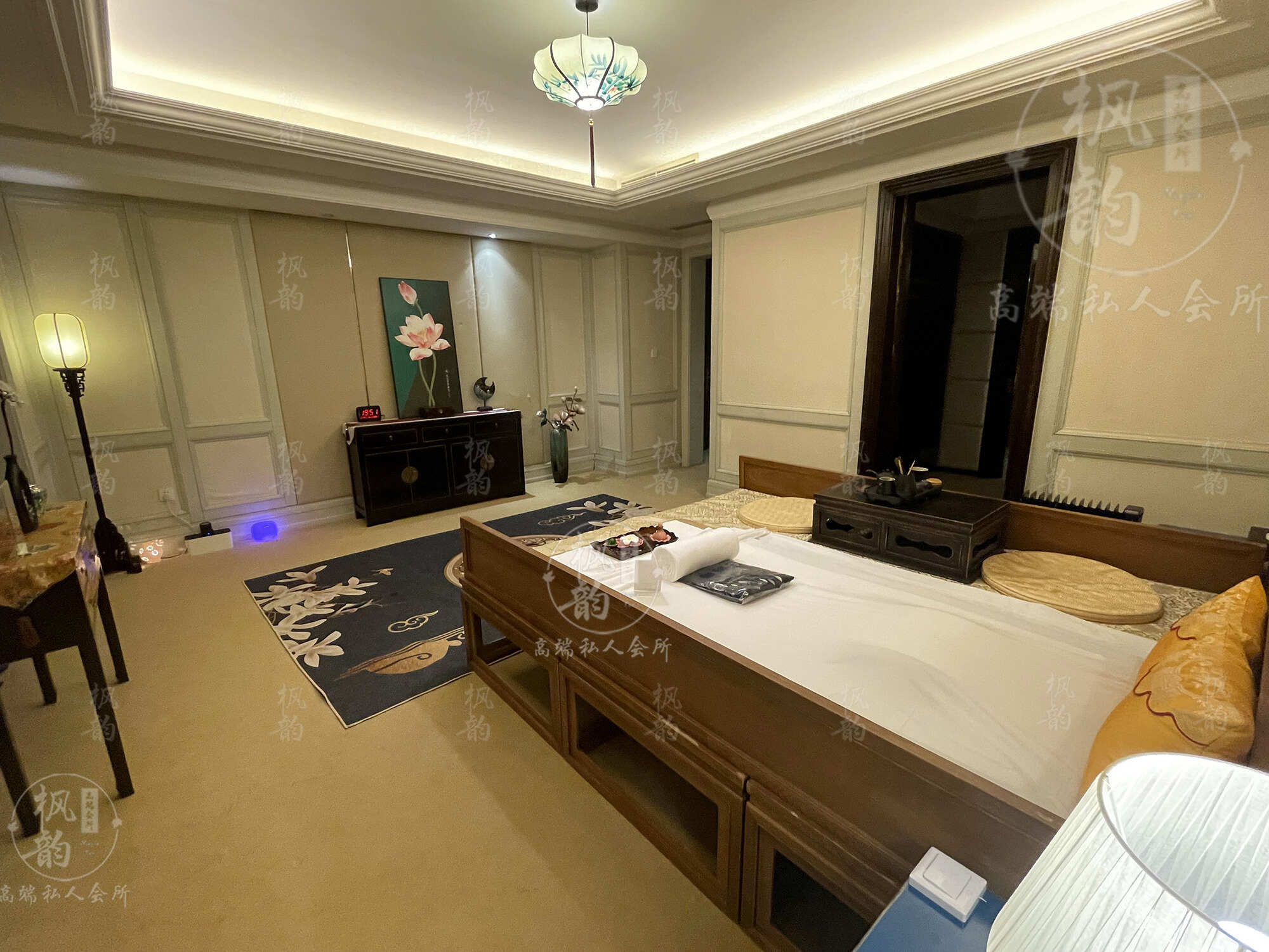 汕尾天津渔阳鼓楼人气优选沐足会馆房间也很干净，舒适的spa体验